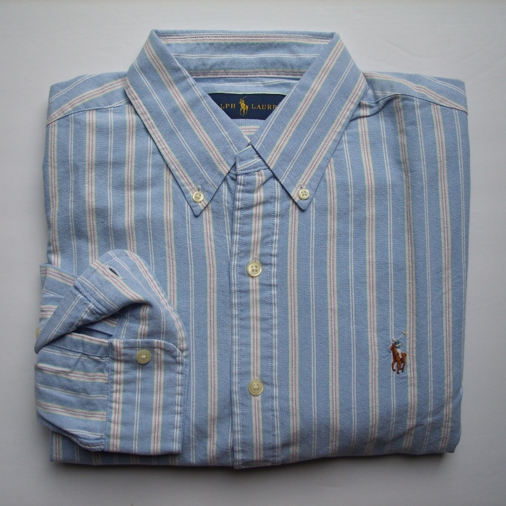 NEW Men's Ralph Lauren Oxford Shirt Size Large